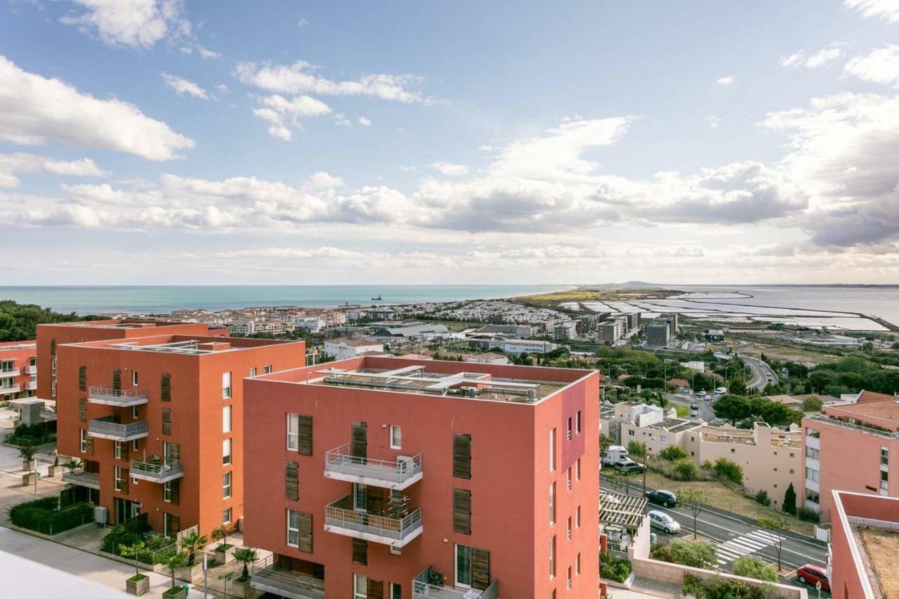 "Bien Vivre Ensemble" Aux Marches Du Soleil - Chambres Privees Chez L'Habitant Dans Appartement Partage 塞特港 外观 照片